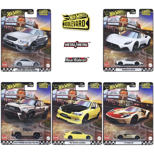 Hot Wheels 1:64 Premium-Boxset Exotic Racers